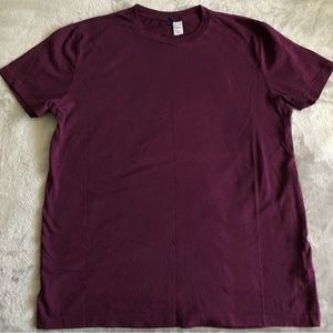 H&M purple men tshirt/short sleeve/ top